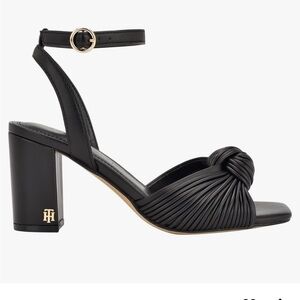 Tommy Hilfiger Black Women's Heeled Sandals
